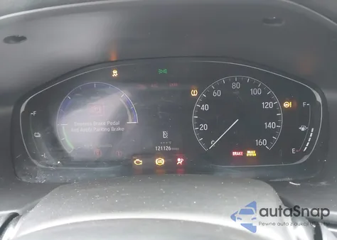 2019 Honda Accord Hybrid z USA, uszkodzony, nr VIN 1HGCV3F17KA008398